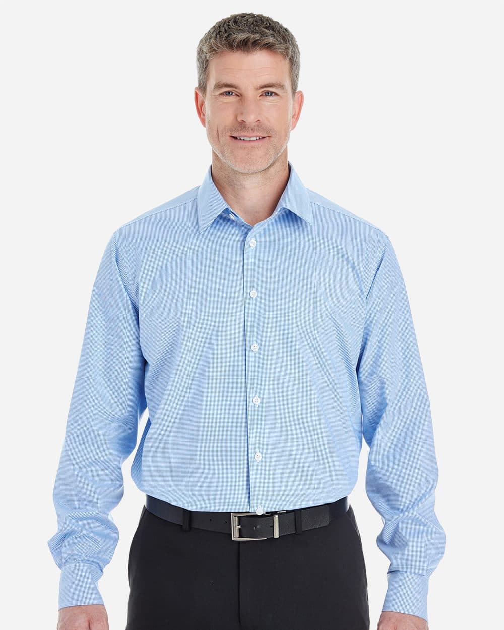 Devon & Jones DG532 Men's Crown Collection Royal Dobby Dress Shirt