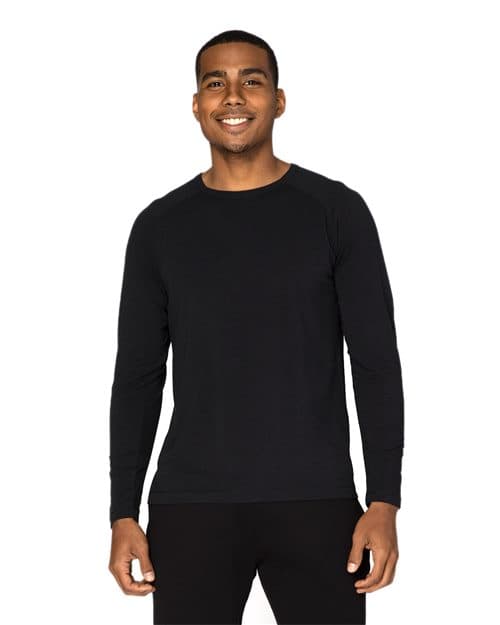 Threadfast Apparel 382LS in Black