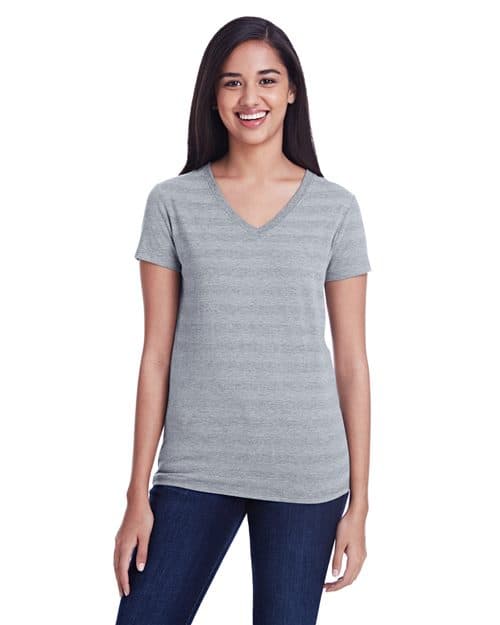 Threadfast Apparel 252RV in White Invisible Stripe