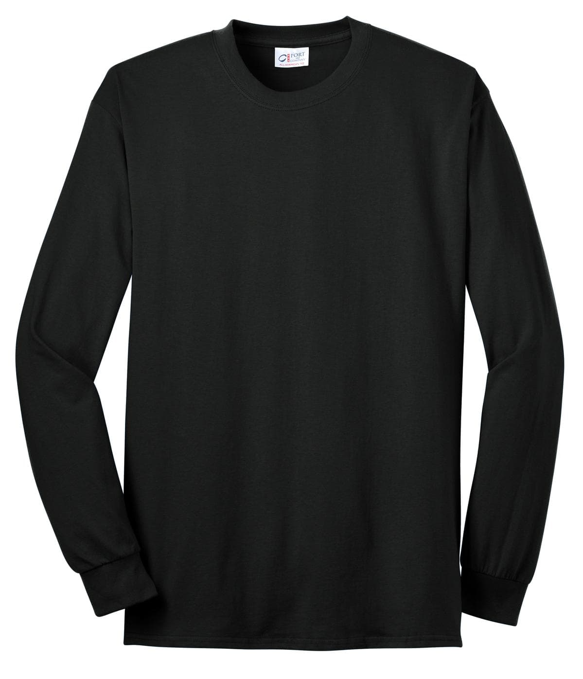 Port & Co USA100LS in Black