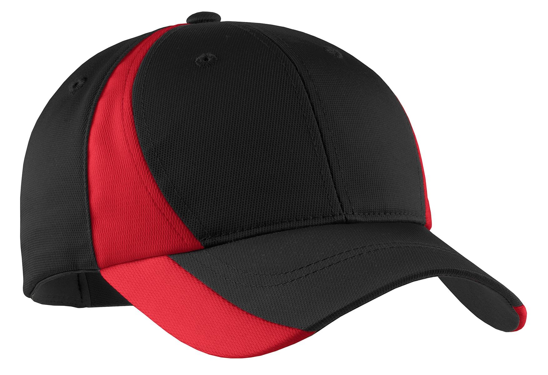 Sport-Tek STC11 in Black/ True Red