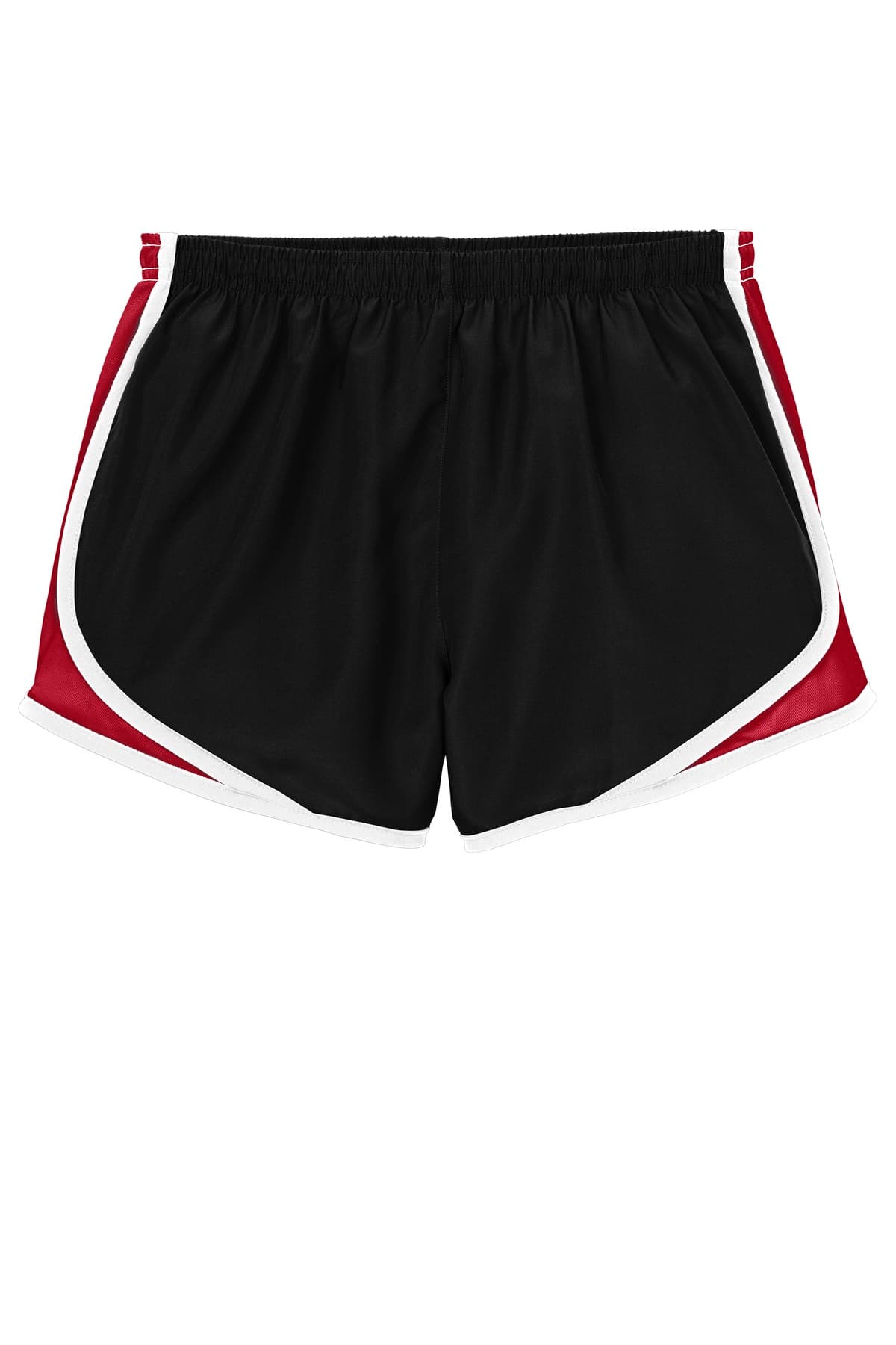 Sport-Tek LST304 in Black/ True Red/ White