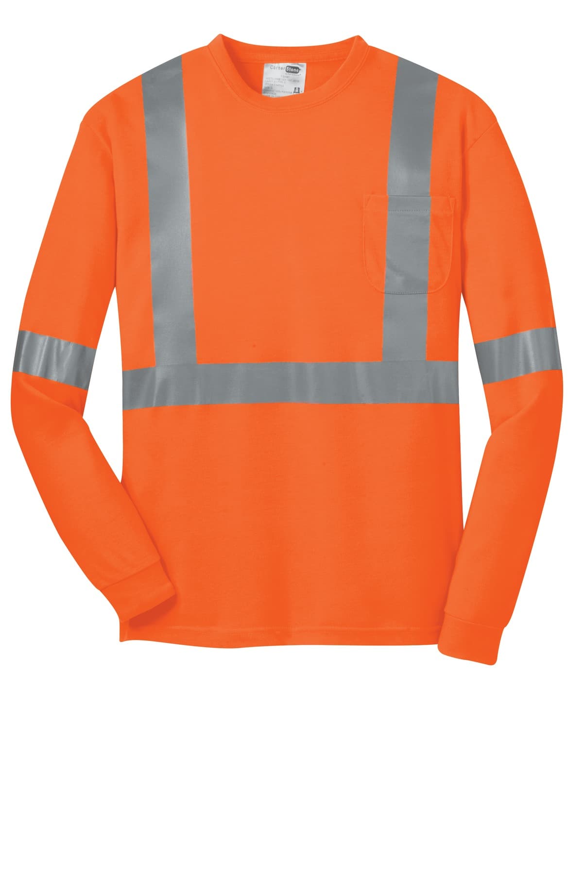 CornerStone CS401LS in Safety Orange/ Reflective