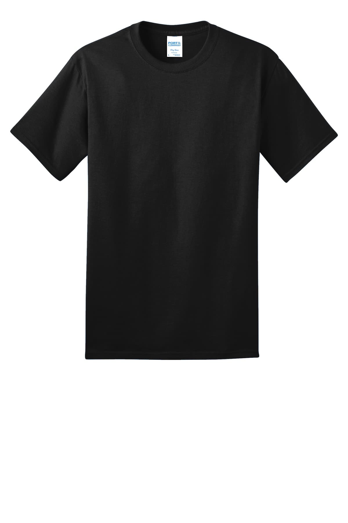 Port & Co PC150 in Jet Black