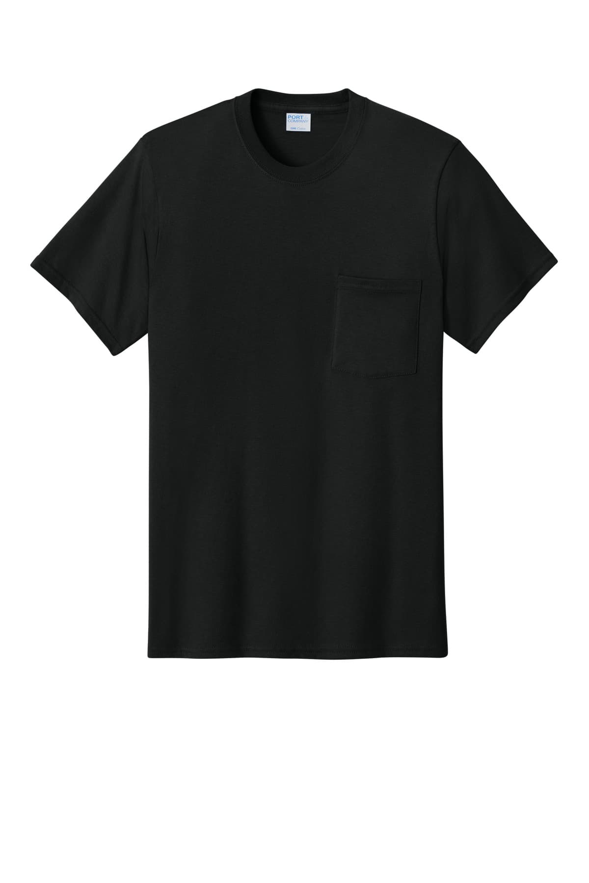 Port & Co PC54P in Jet Black