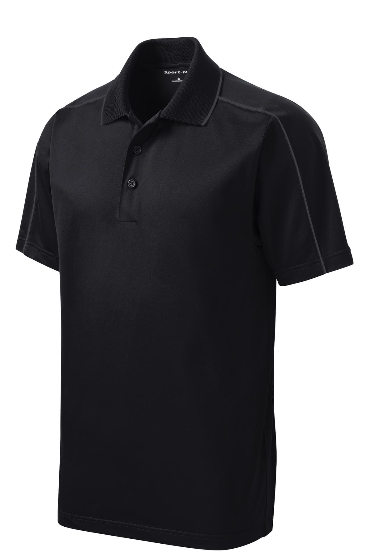 Sport-Tek ST653 in Black/ Iron Grey