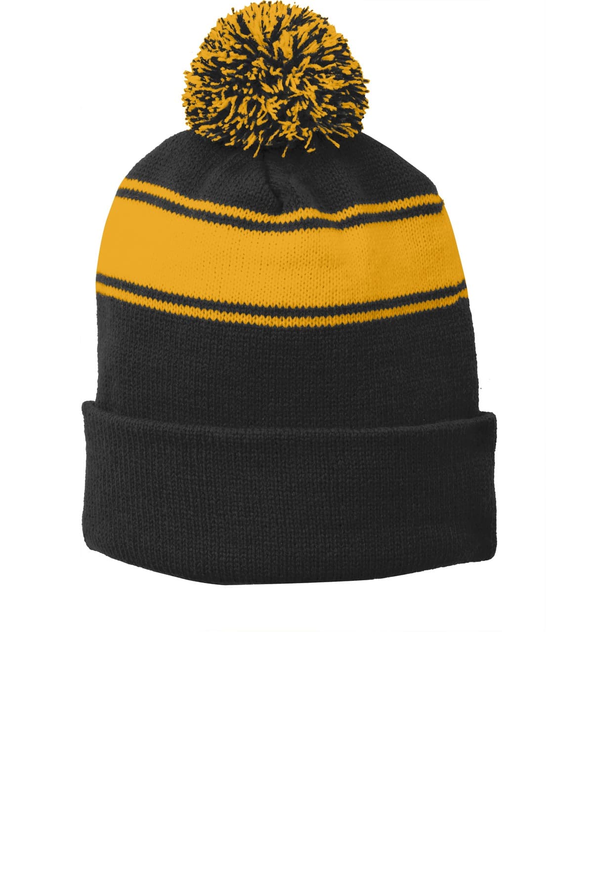 Sport-Tek STC28 in Black/ Gold