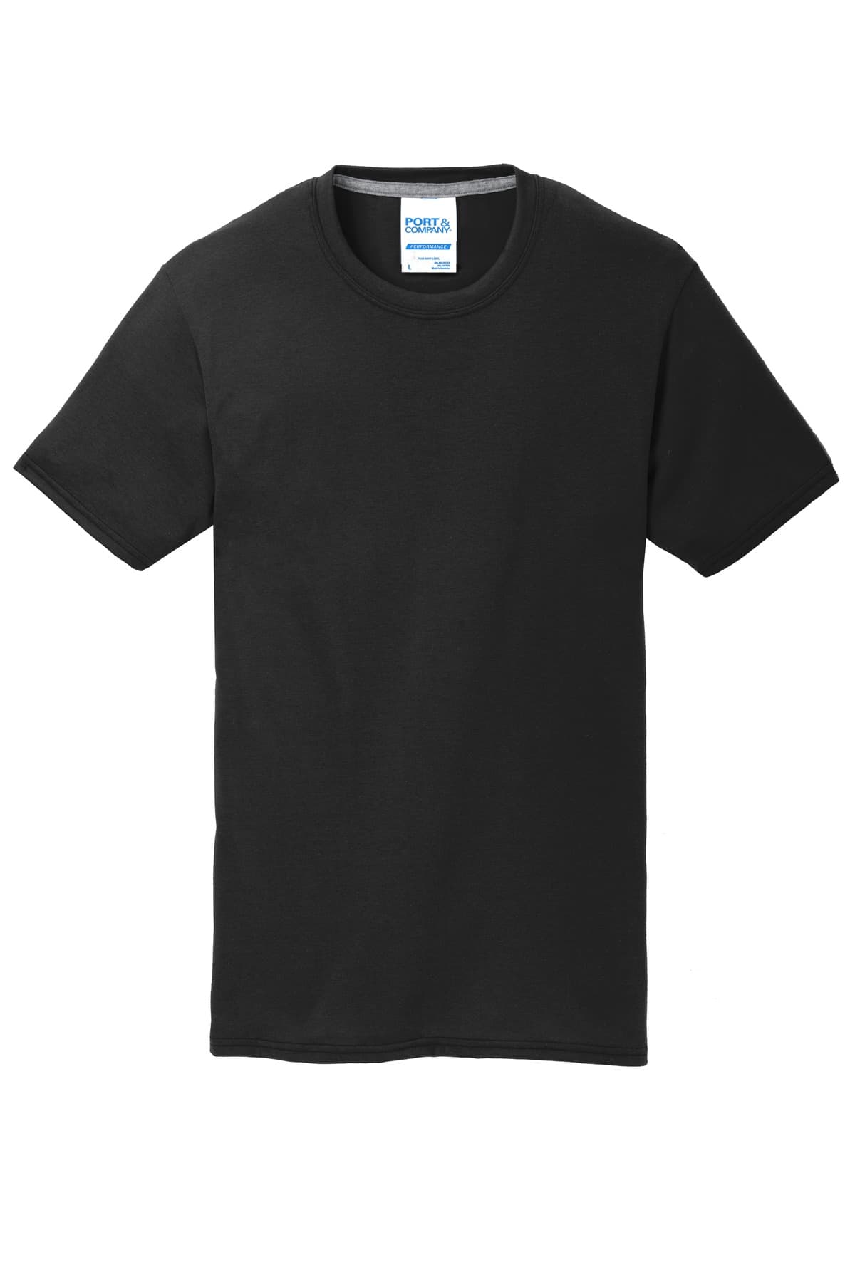 Port & Co PC381 in Jet Black