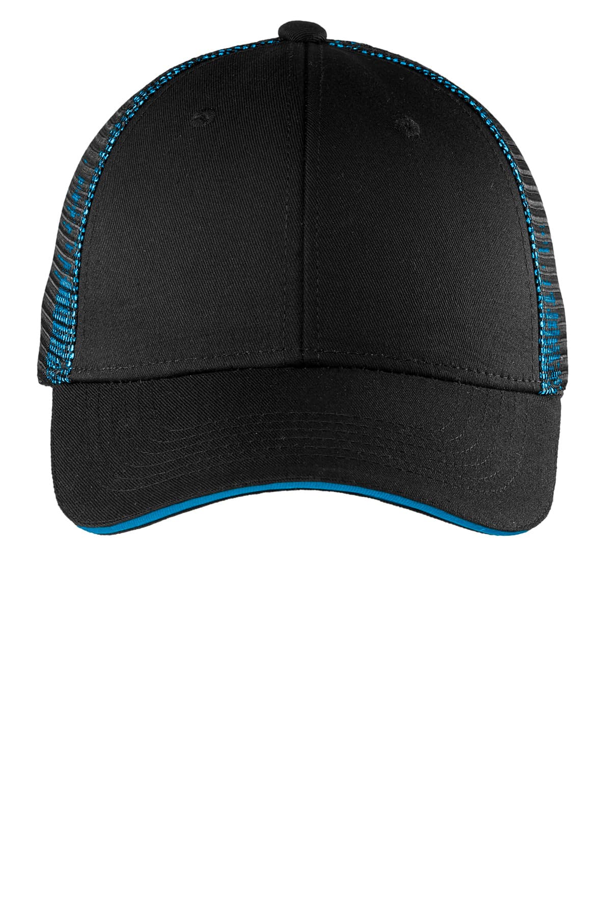 Port Authority C818 in Black/ Shock Blue