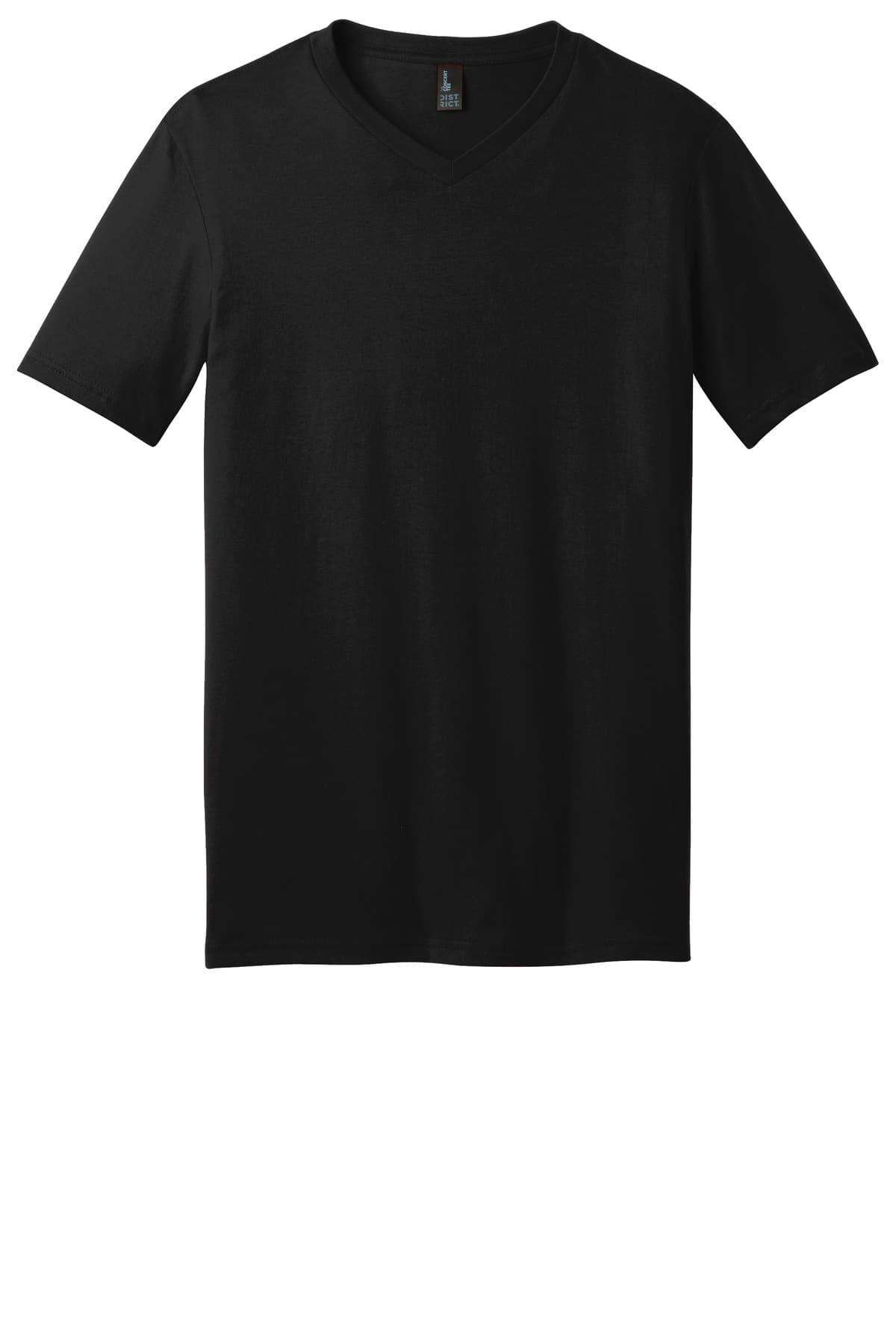 District DT5500 Young Mens The Concert Tee V-Neck