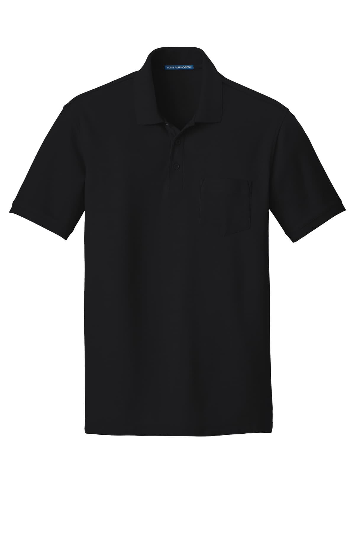 Port Authority K100P in Deep Black
