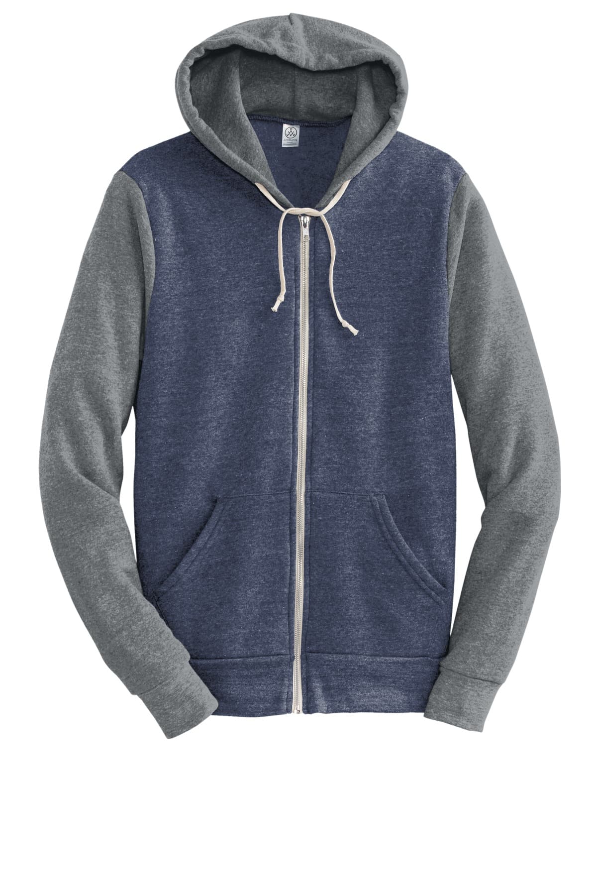 Alternative Apparel AA32023 in Eco True Navy/ Eco Grey