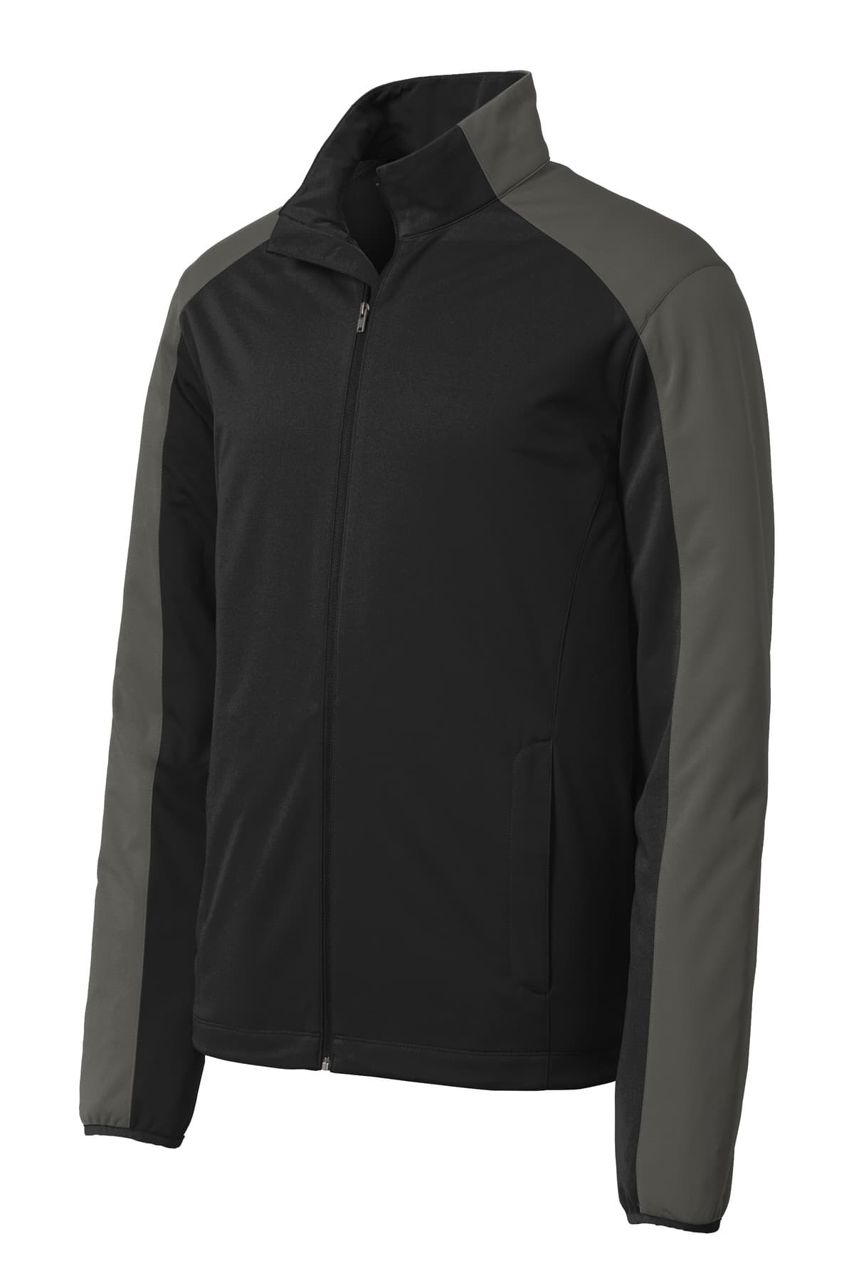 Port Authority J718 in Deep Black/ Grey Steel