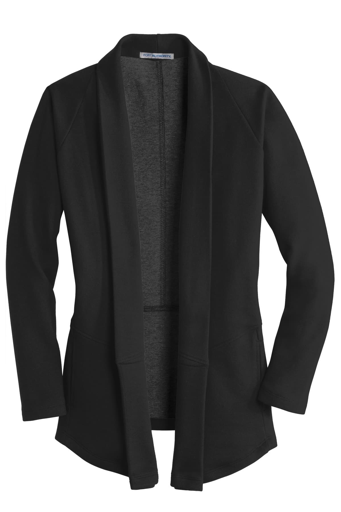 Port Authority L807 in Deep Black/ Charcoal Heather