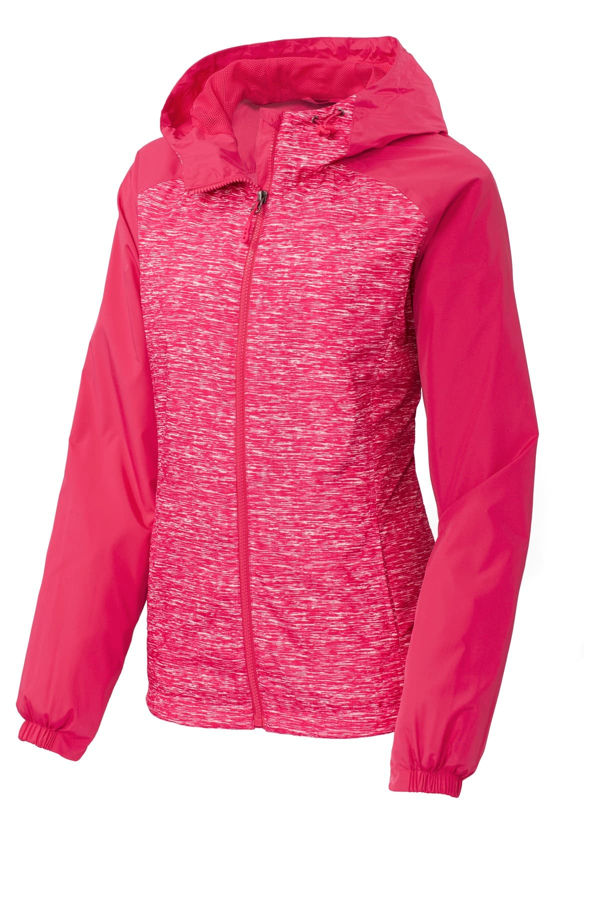 Sport-Tek LST40 in Pink Raspberry Heather/ Pink Raspberry
