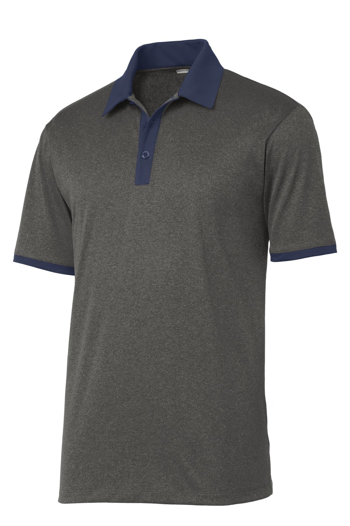 Sport-Tek ST667 in Graphite Heather/ True Navy
