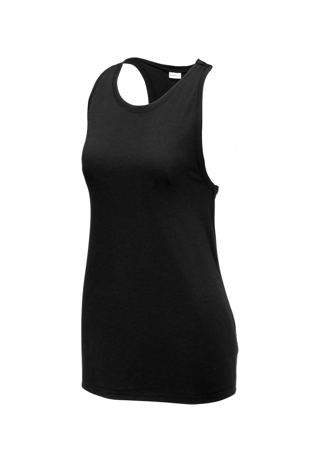 Sport-Tek LST402 in Black Triad Solid