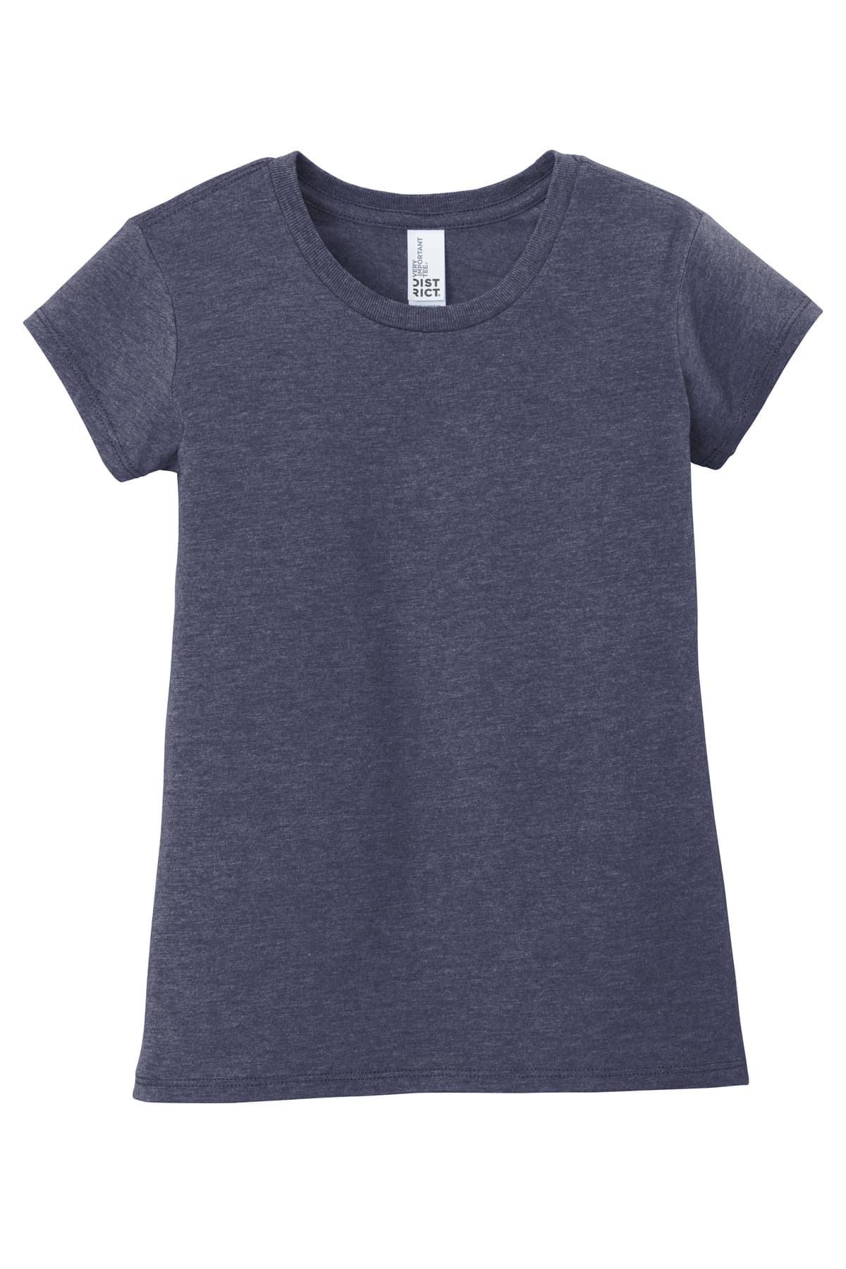 District DT6001YG in Heathered Navy