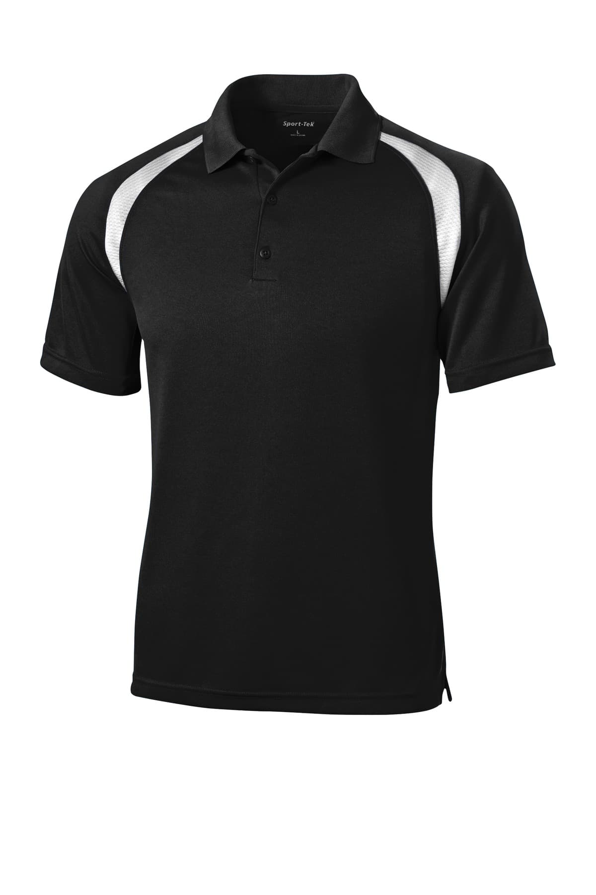 Sport-Tek T476 in Black/ White