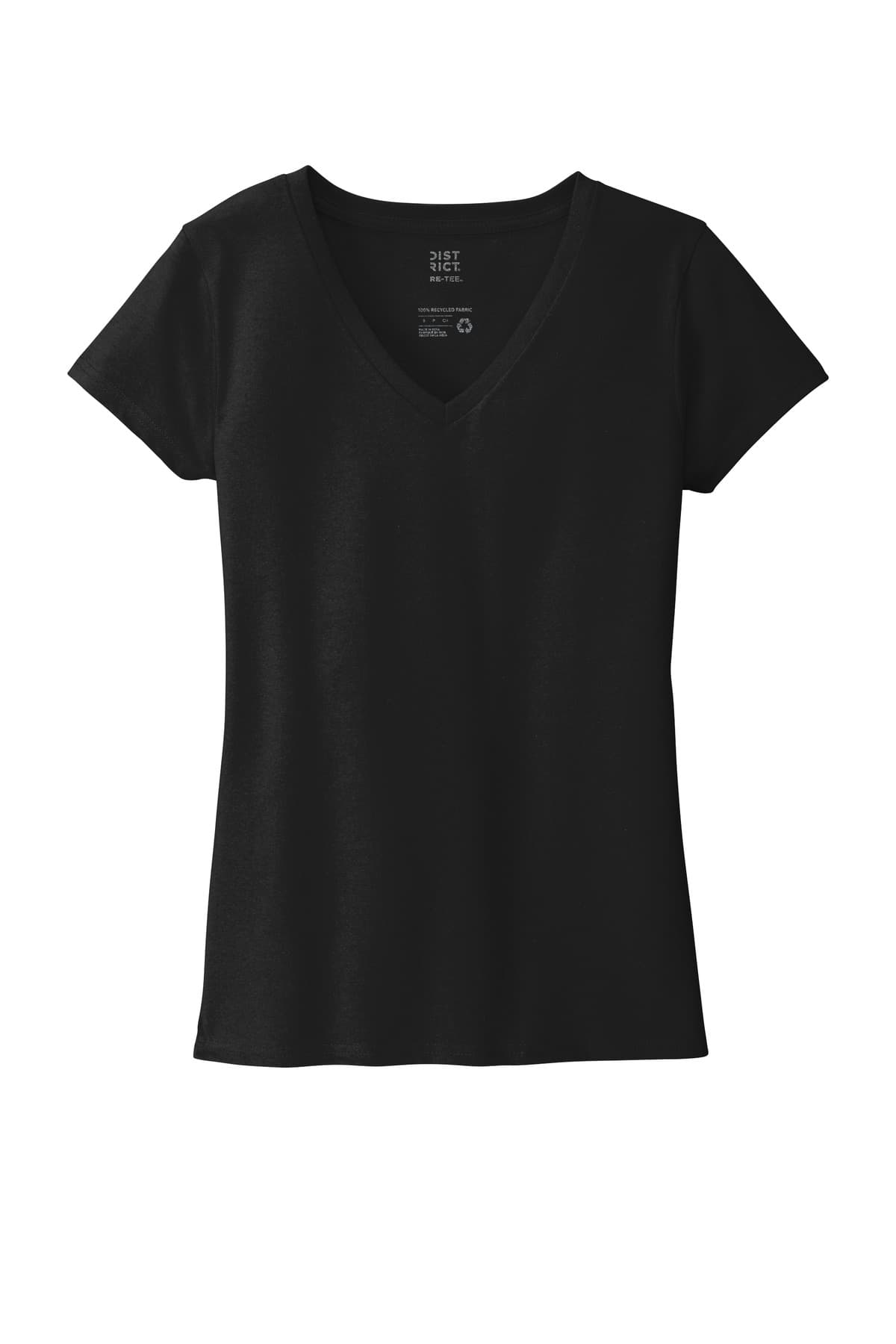District DT8001 Women's Re-Tee V-Neck
