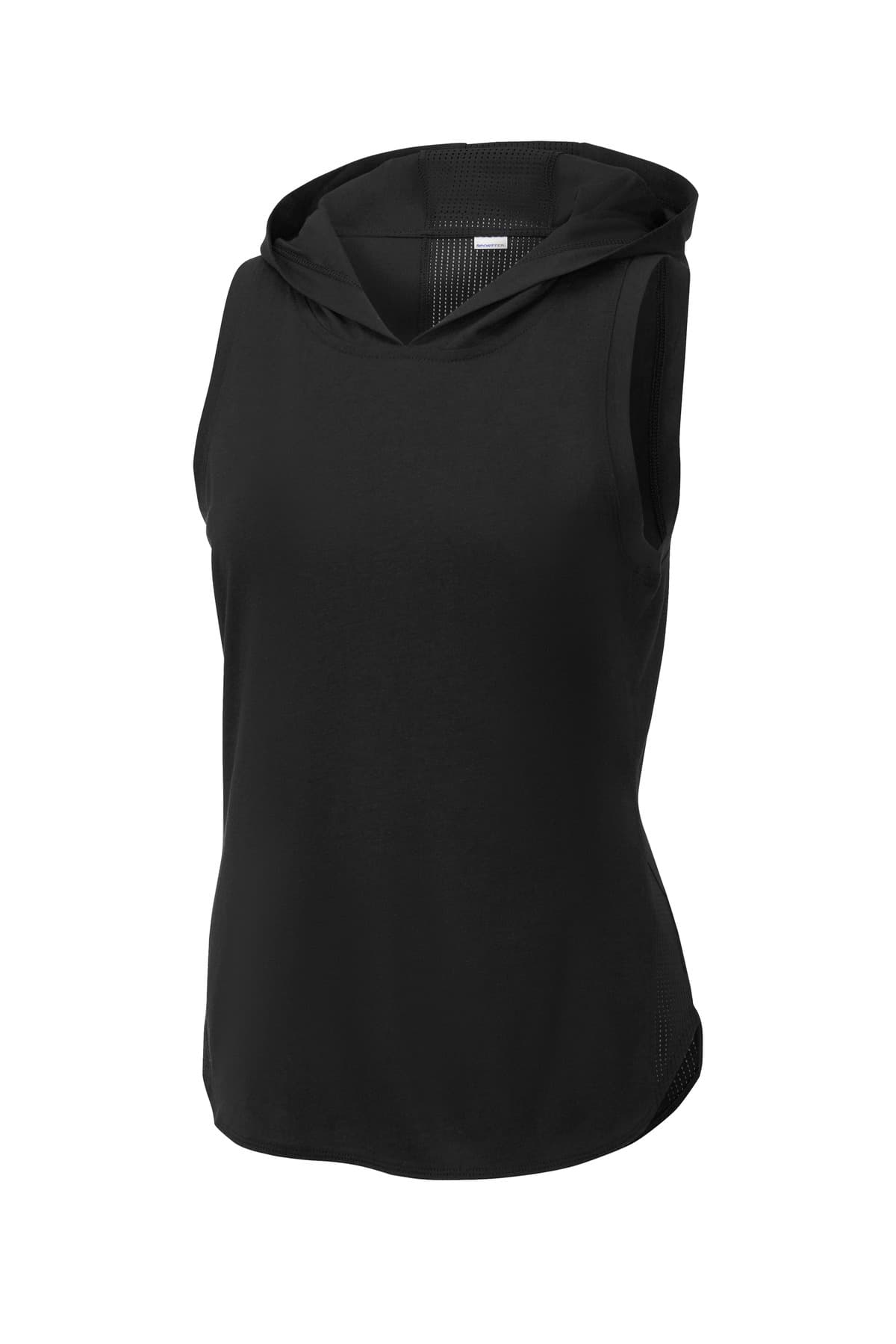 Sport-Tek LST410 in Black/ Black Triad Solid
