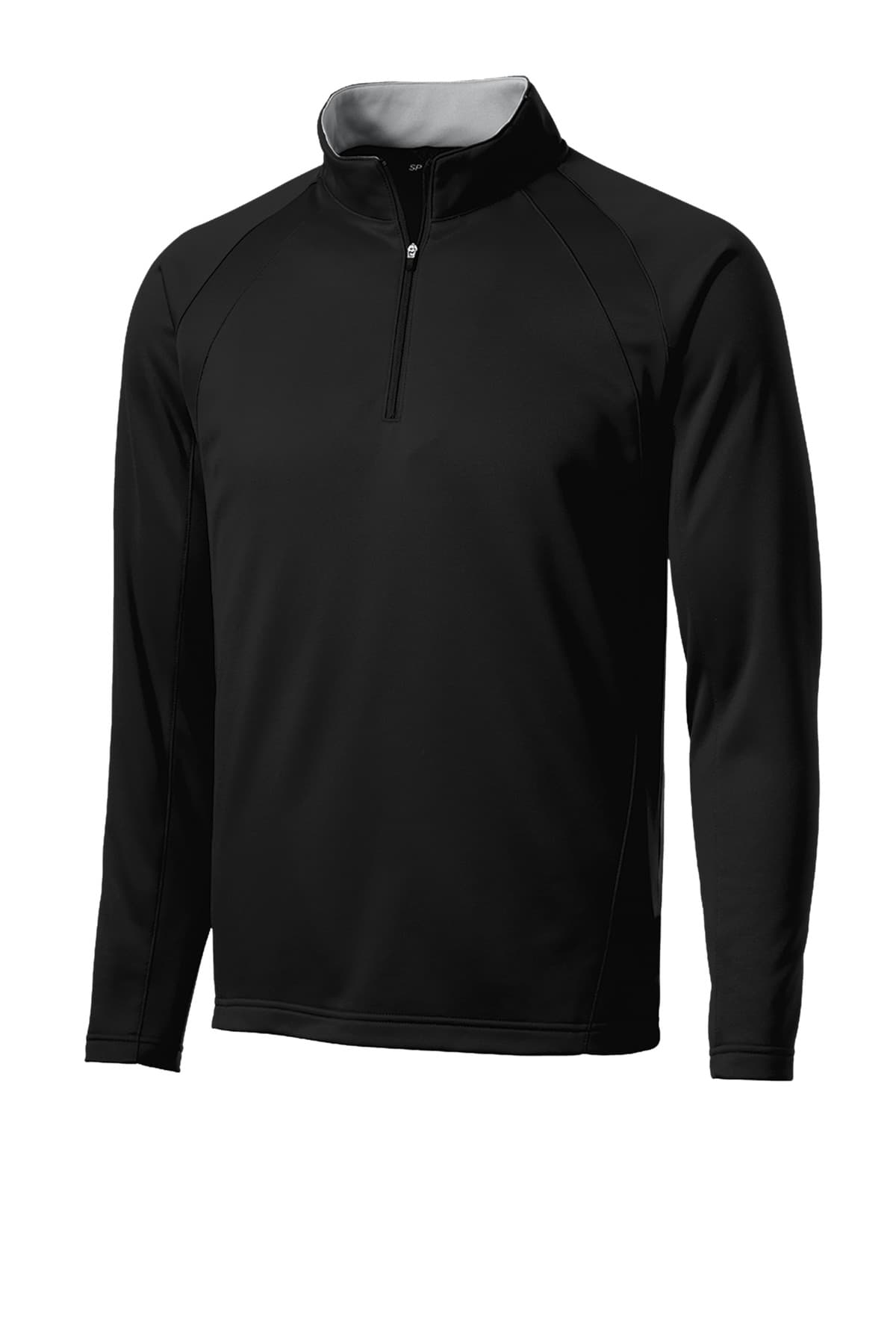 Sport-Tek F243 in Black/ Silver