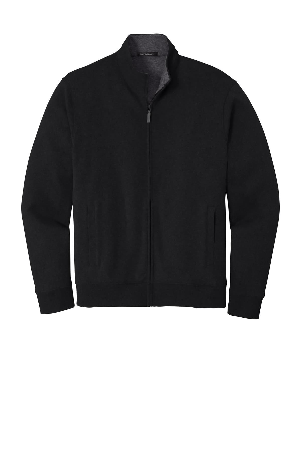 Port Authority K809 in Deep Black/ Charcoal Heather