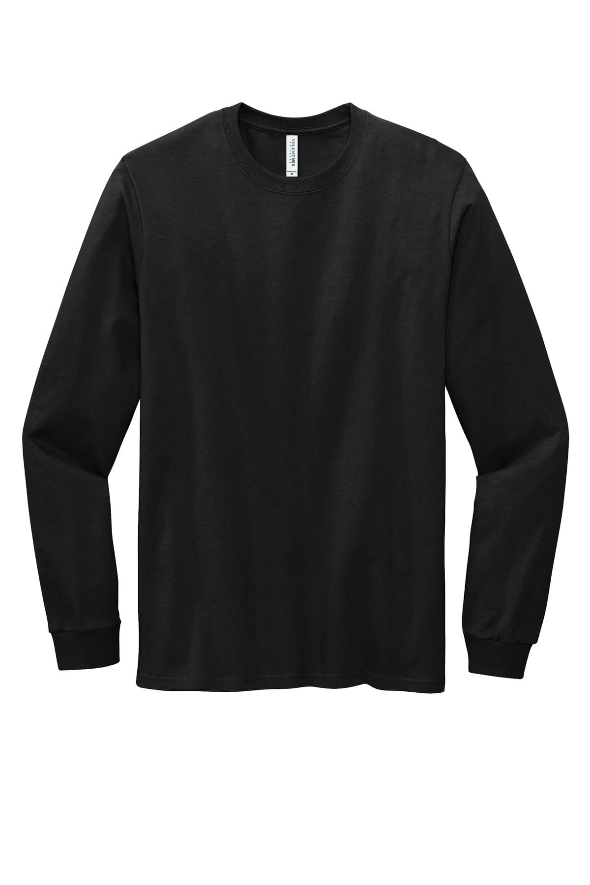 Volunteer Knitwear VL100LS in Deep Black