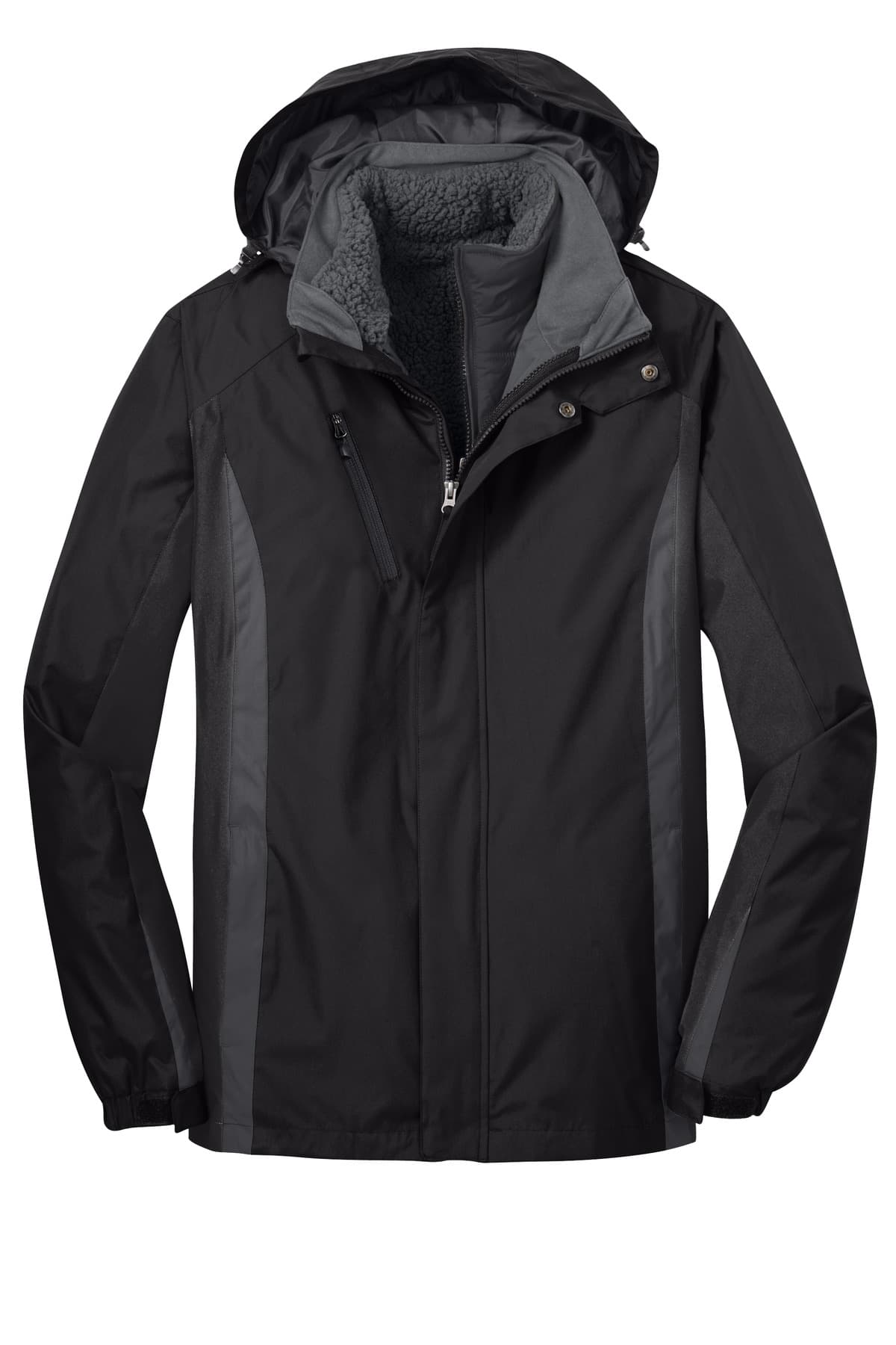 Port Authority J321 in Black/ Black/ Magnet