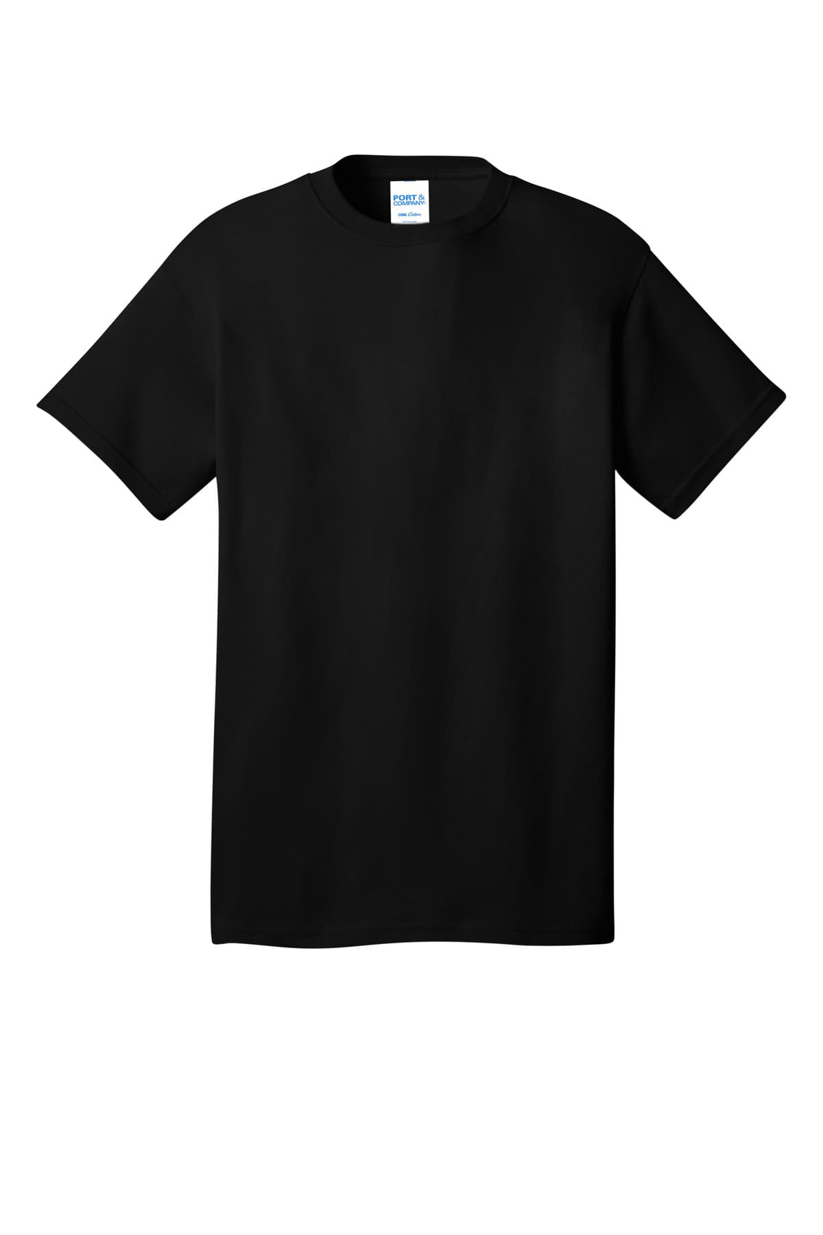 Port & Co PC54DTG in Jet Black