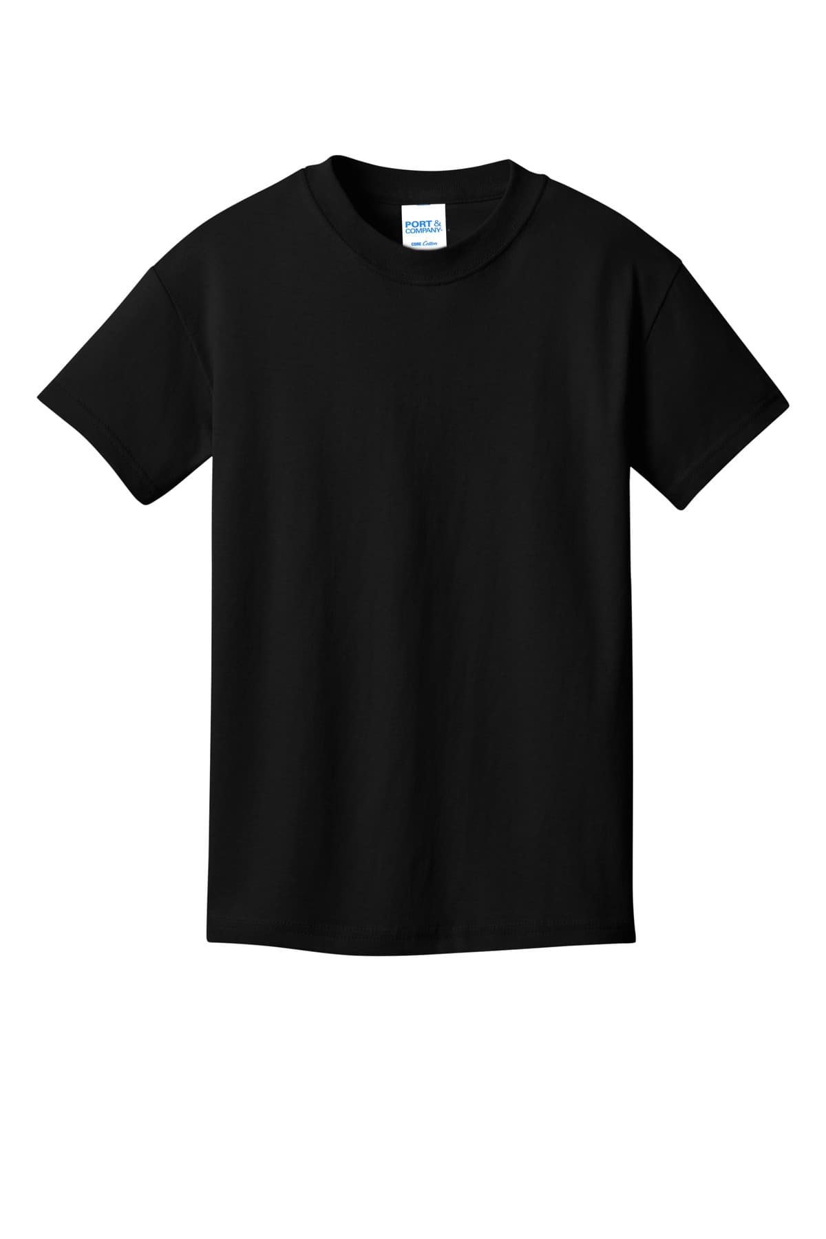 Port & Co PC54YDTG in Jet Black
