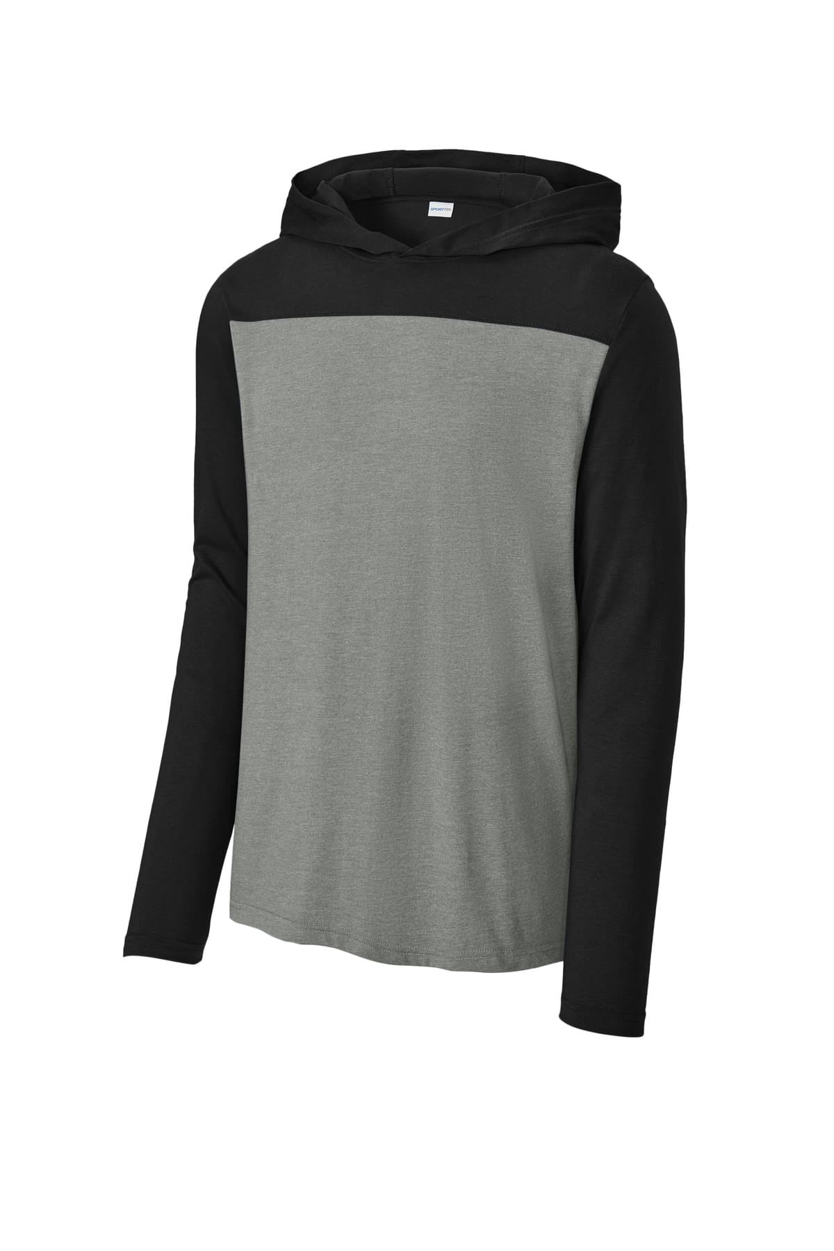 Sport-Tek ST6044 in Black/ Vintage Heather