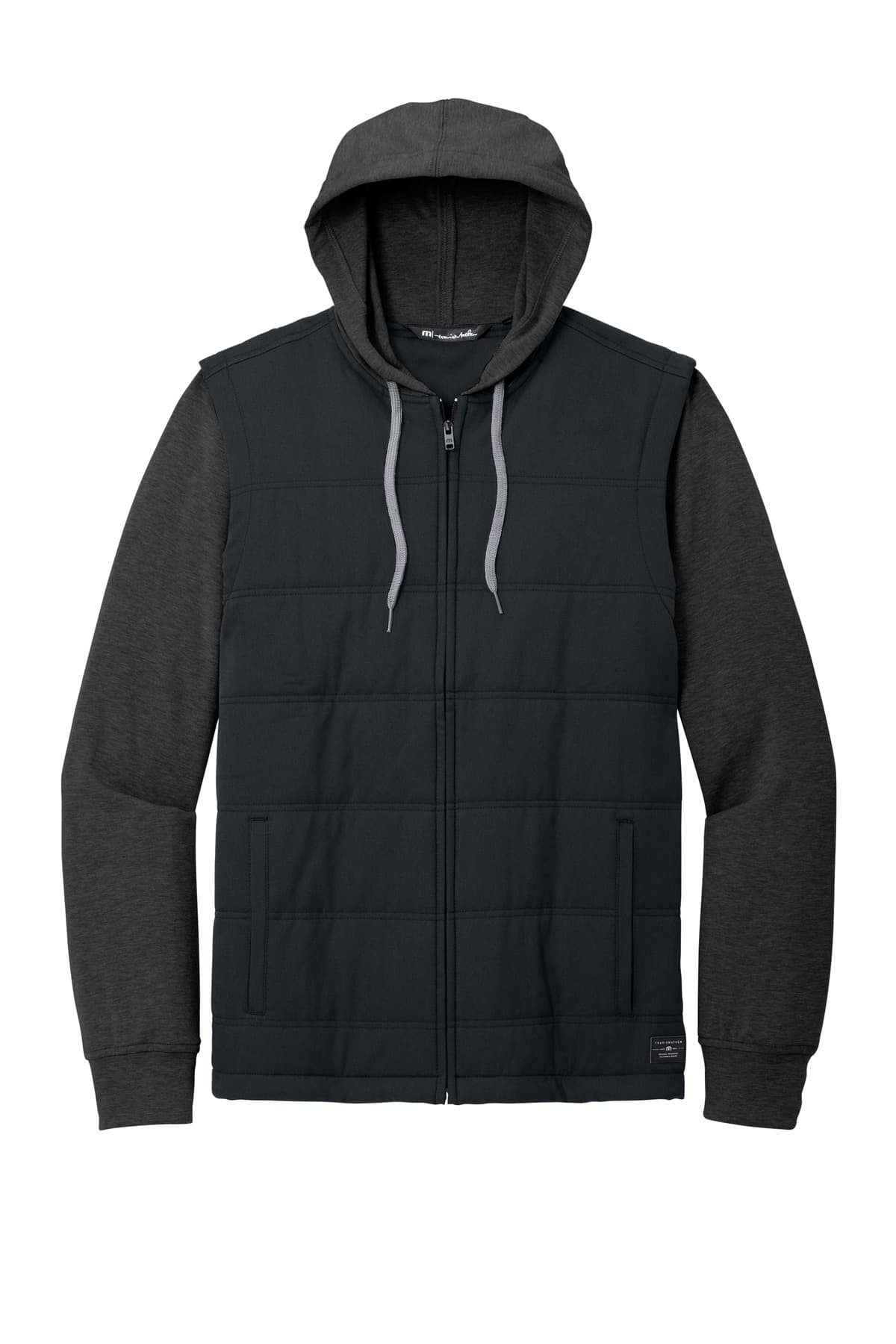 TravisMathew TM1MZ336 in Black/ Black Heather