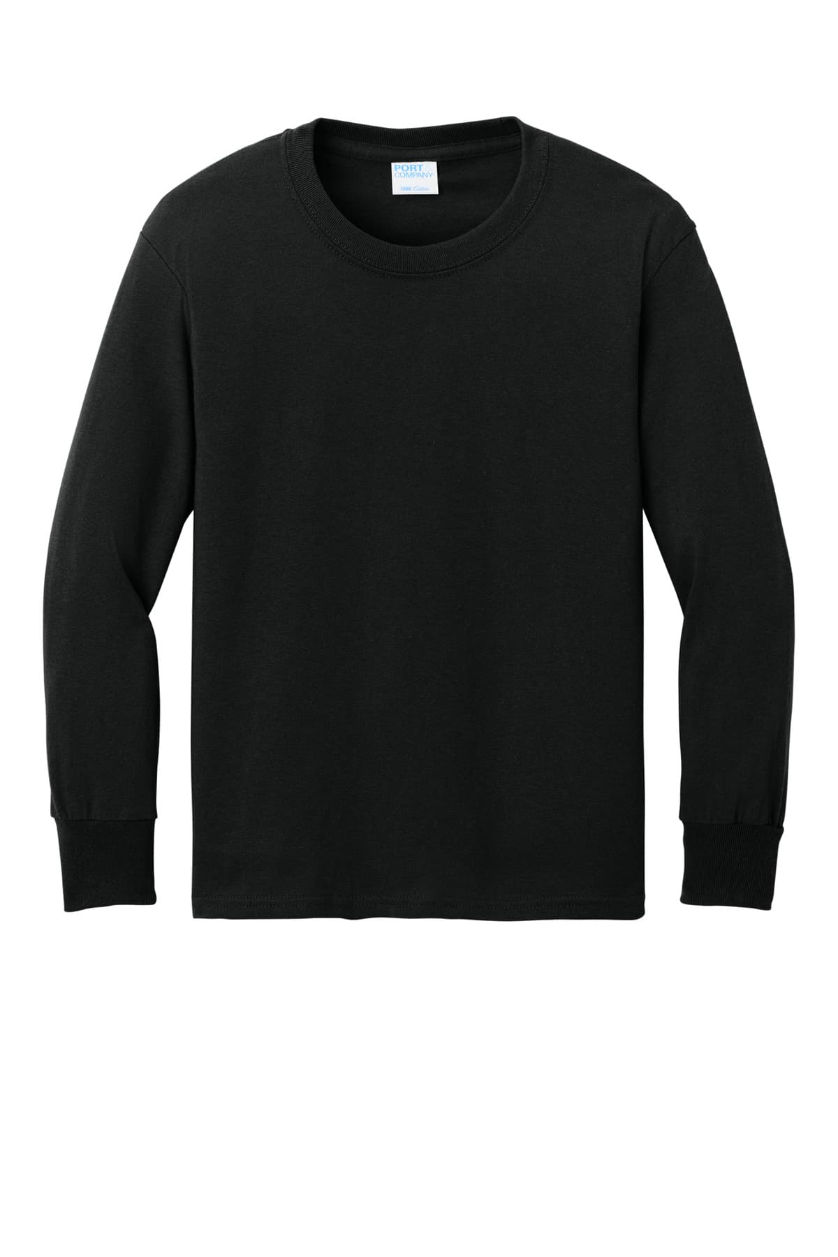 Port & Co PC54YLS Youth Long Sleeve Core Cotton Tee