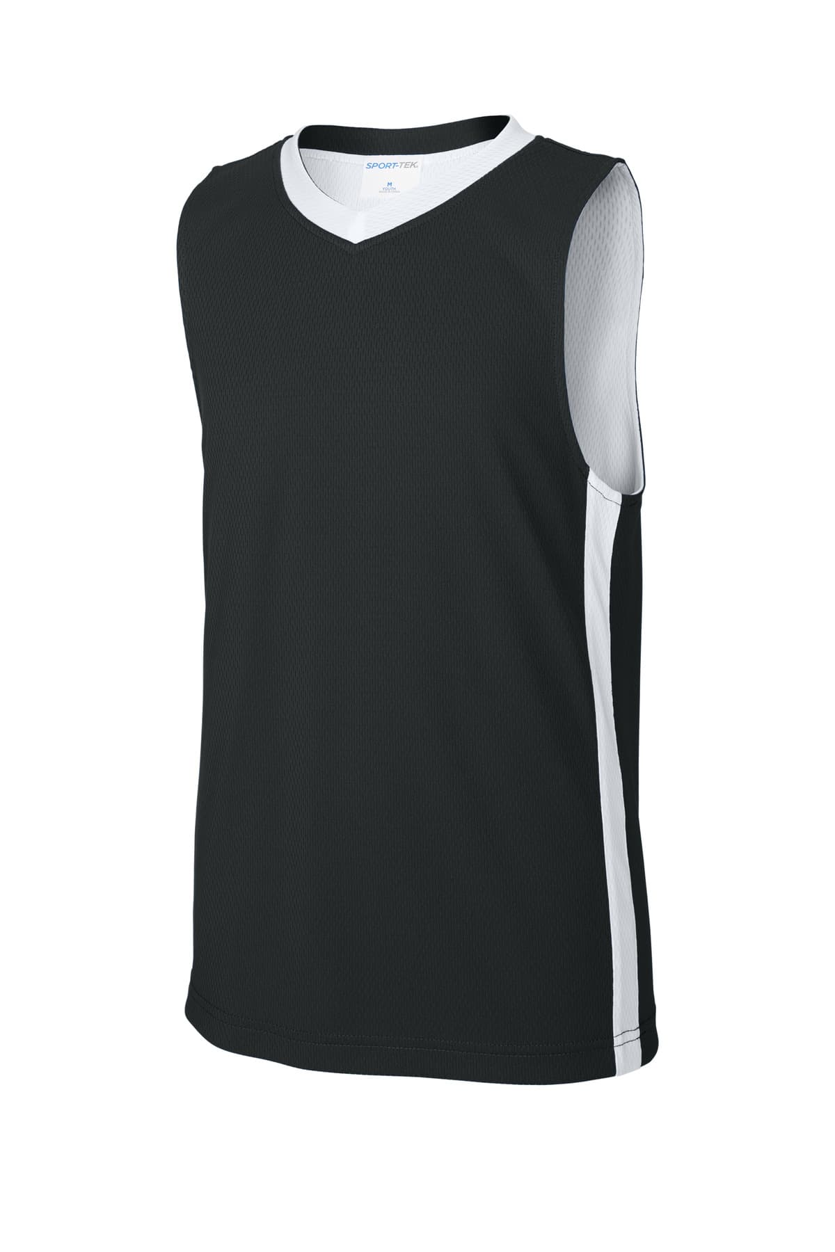 Sport-Tek YST900 in Black/ White