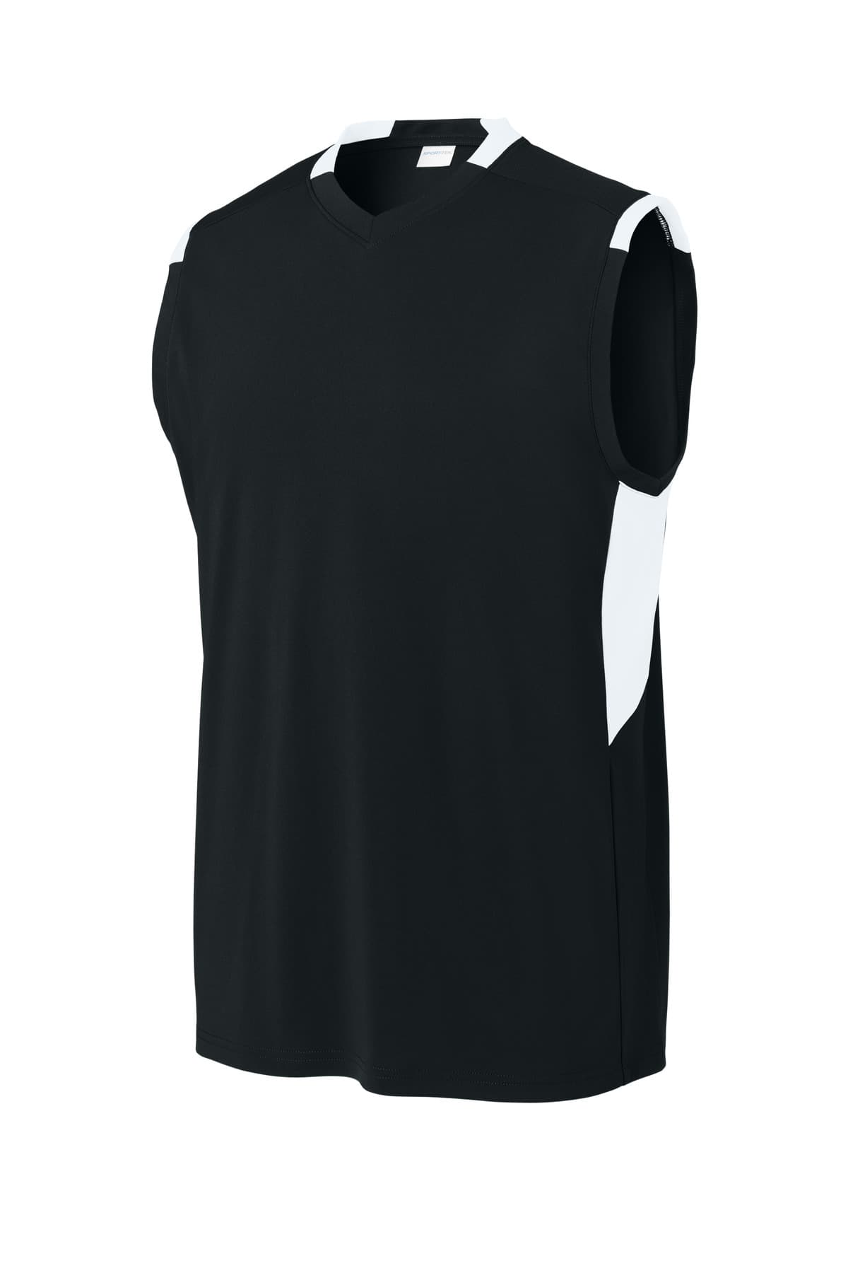 Sport-Tek ST441 in Black/ White