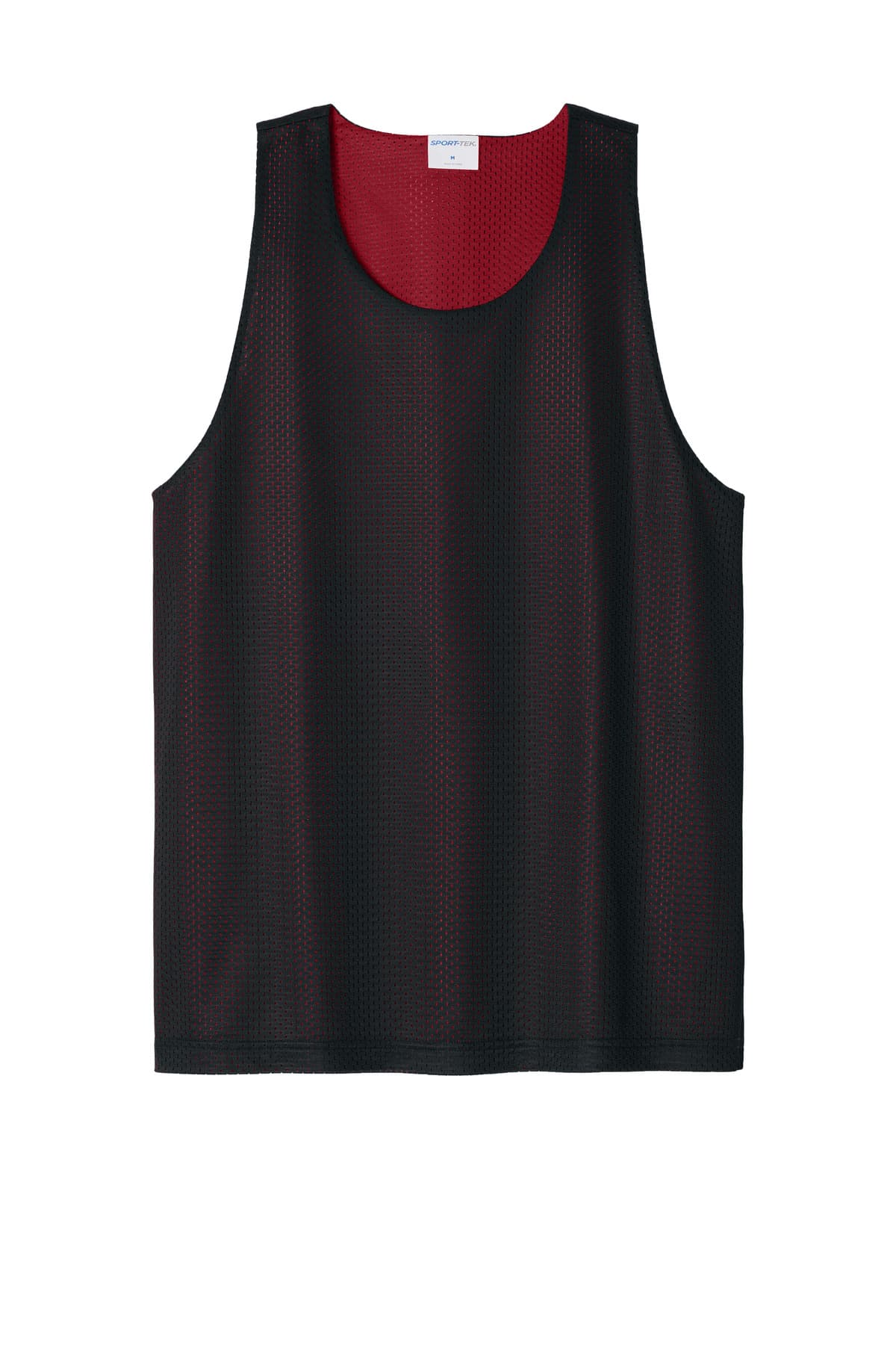 Sport-Tek ST5000 in Black/ Deep Red