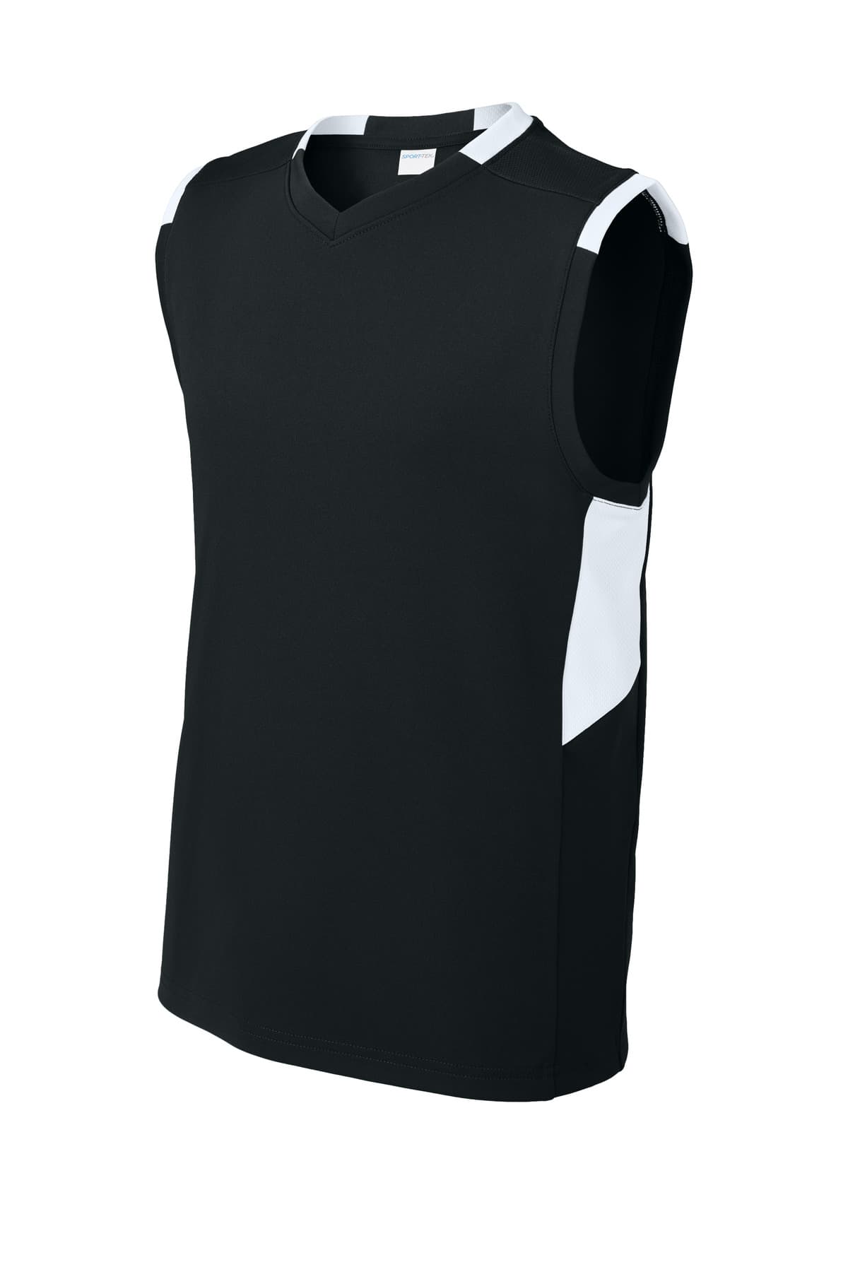 Sport-Tek YST441 in Black/ White