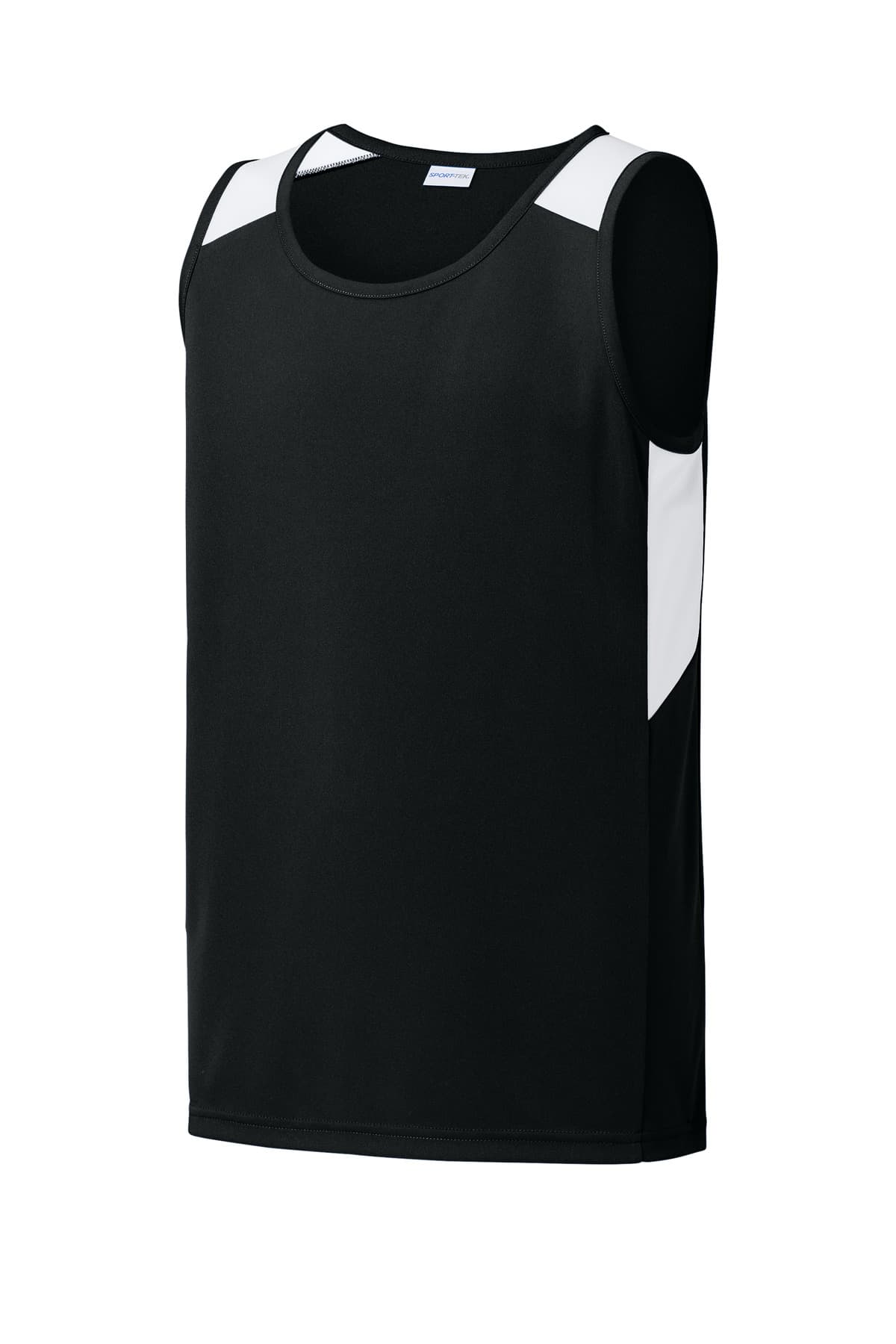 Sport-Tek YST446 in Black/ White
