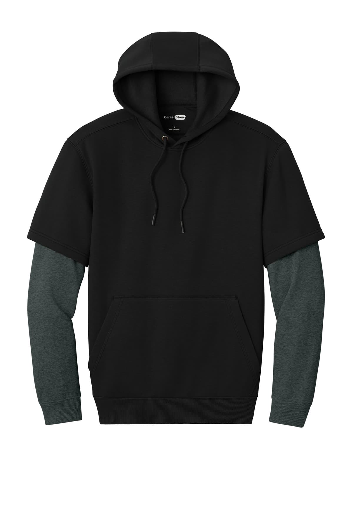 CornerStone CSF632 in Black/ Charcoal Heather