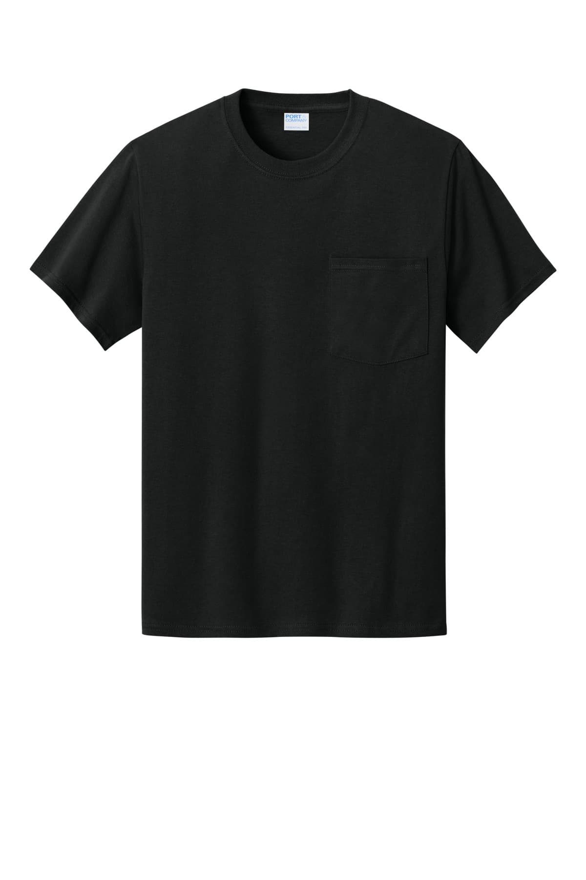 Port & Co PC61P in Jet Black