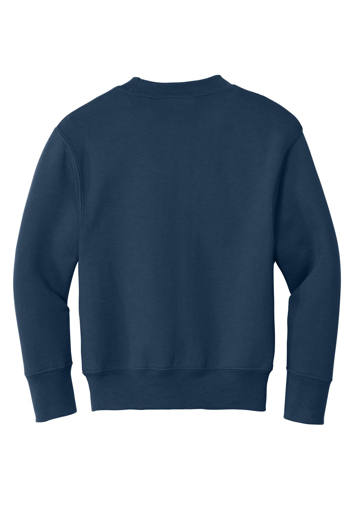 Port & Co PC78Y Youth Core Fleece Crewneck Sweatshirt in Navy