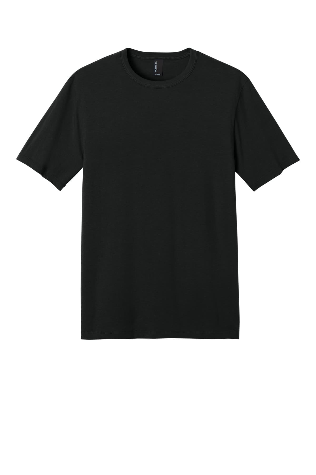 Port & Co PC460 in Jet Black