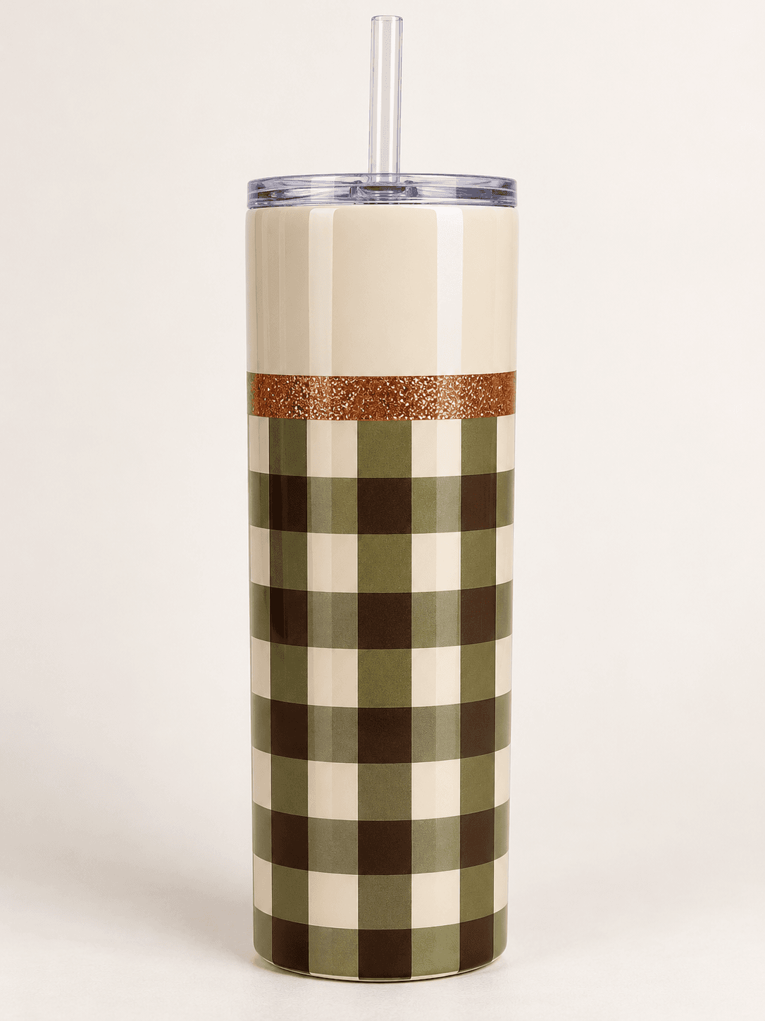 Rustic Plaid Copper