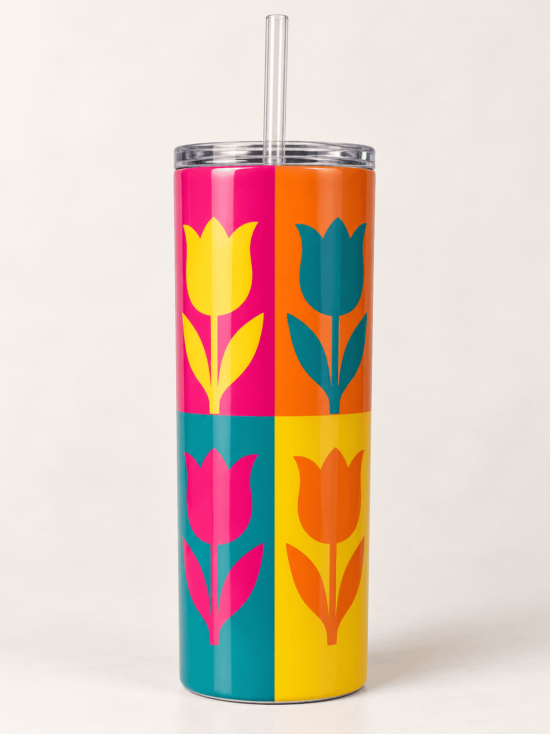 Pop Art Tulip Blocks
