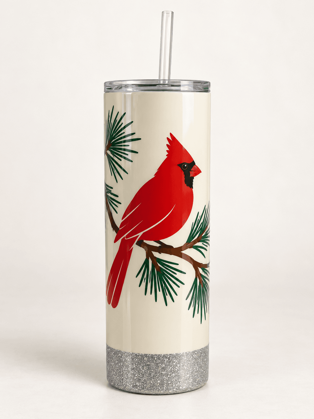 Winter Cardinal Branch