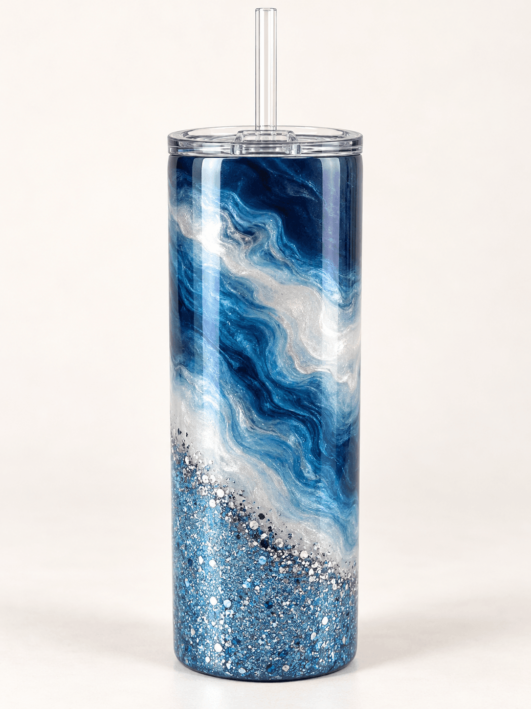 Sapphire Frost Ribbon