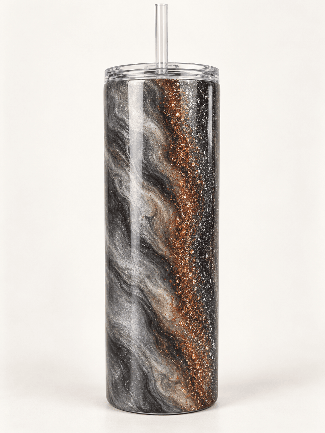 Pewter Copper Sparkdrift